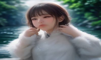 气质邻家风格代表女优特写，自然光线下温柔神态，背景为日式简约室内环境，画面氛围清新
